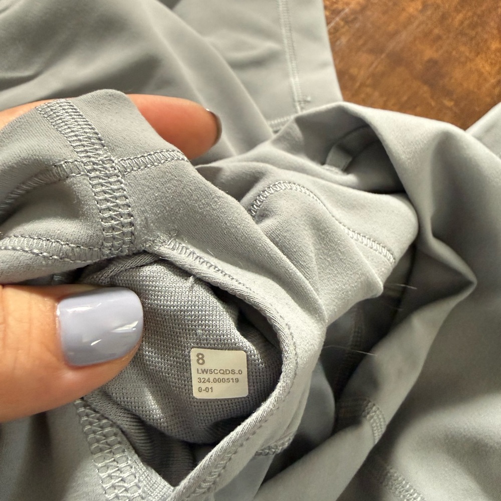 Lululemon Soft Gray Wunder Train HR Tight 25” Leggings - New Without Tags - Picture 4 of 6